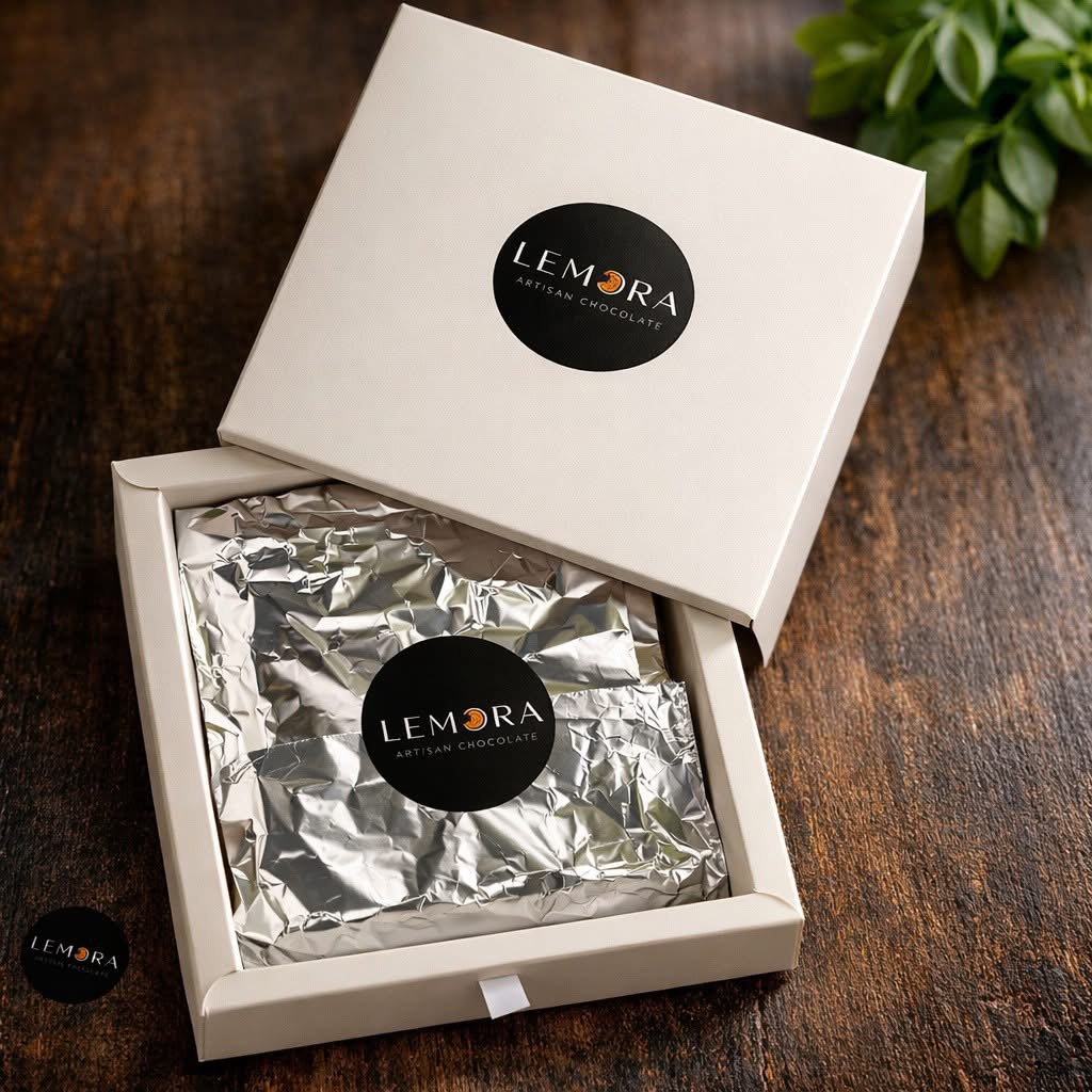 Lemora Dark Chocolate with Bou Sfeir Orange 500 GRS