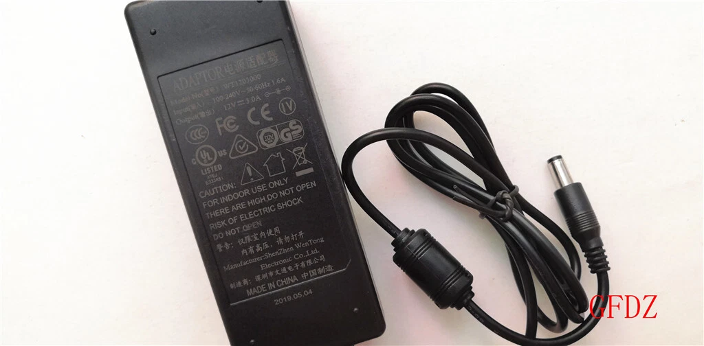 AC/DC POWER ADAPTER 12V 3A 36W
