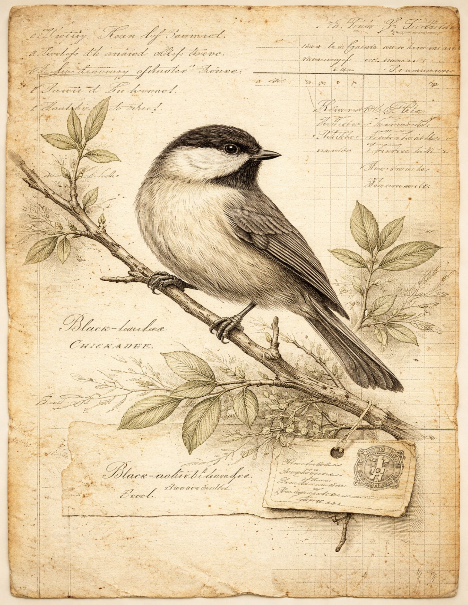 The Meadow & Nest Collection | Victorian Naturalist Junk Journal Printables