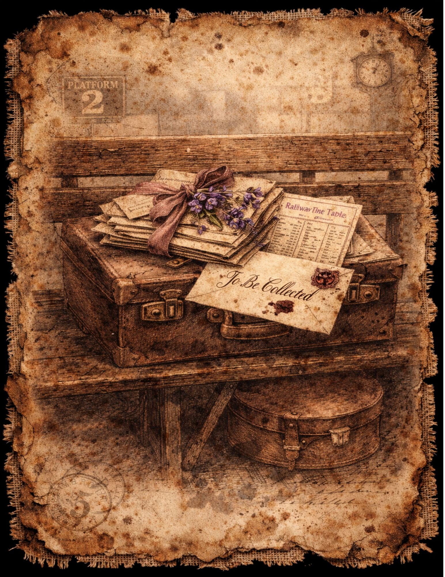 The Postmistress Collection — Vintage Correspondence Ephemera Printables