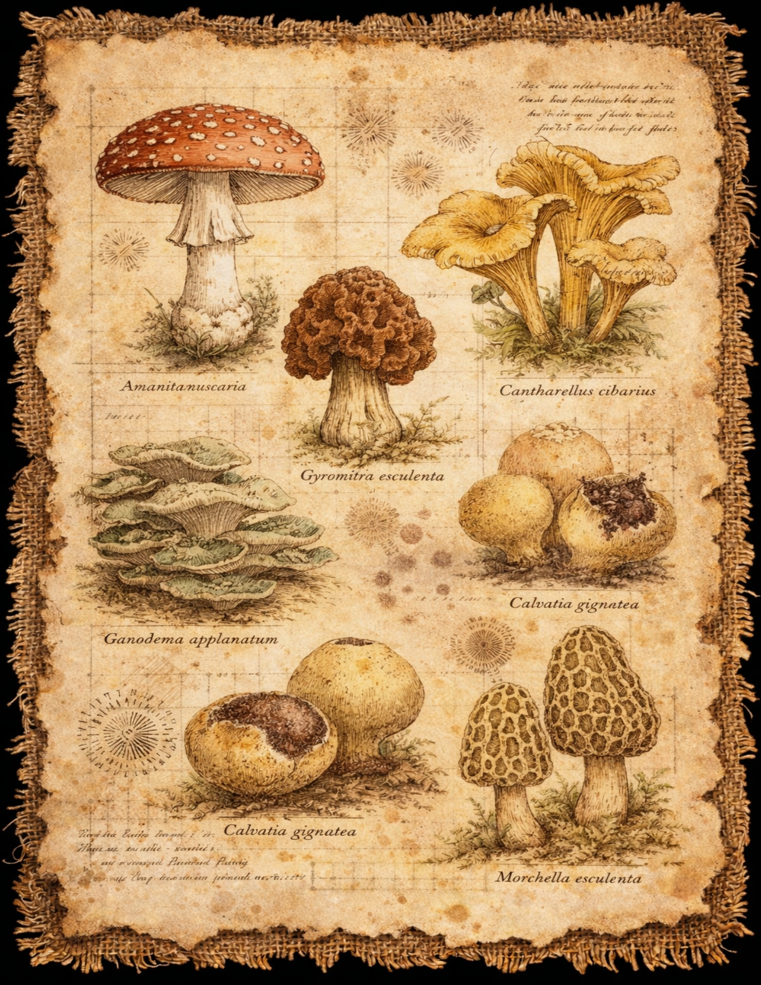 The Forest & Fungi Collection — Woodland Naturalist Ephemera Printables