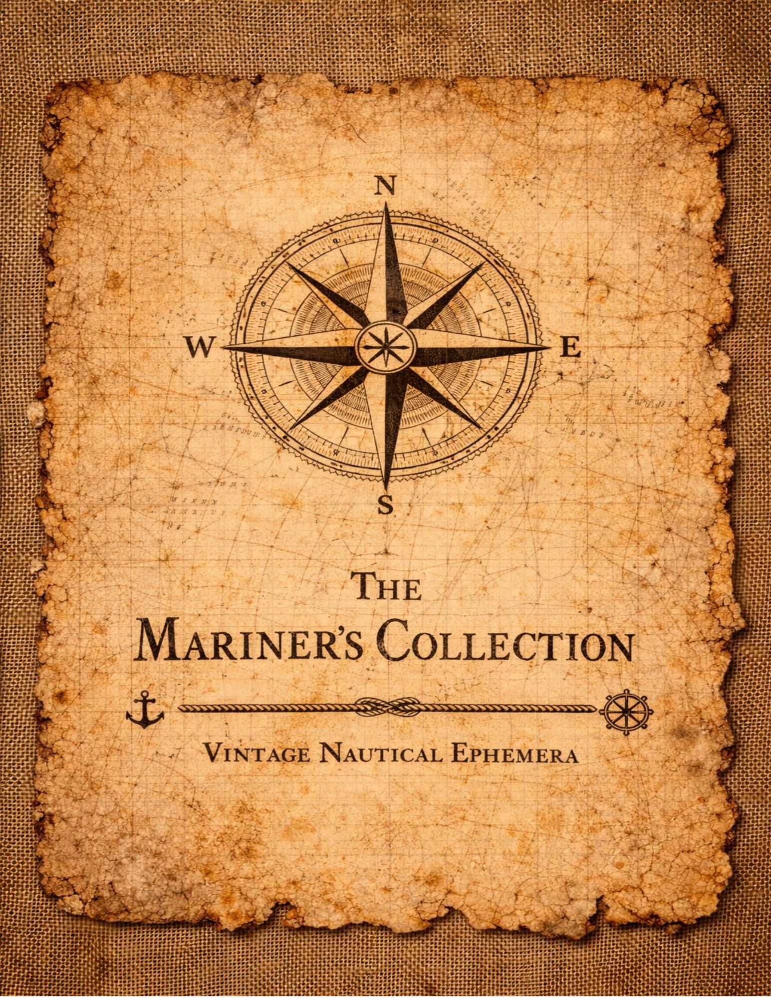 The Mariner's Collection — Vintage Nautical Ephemera Printable Bundle