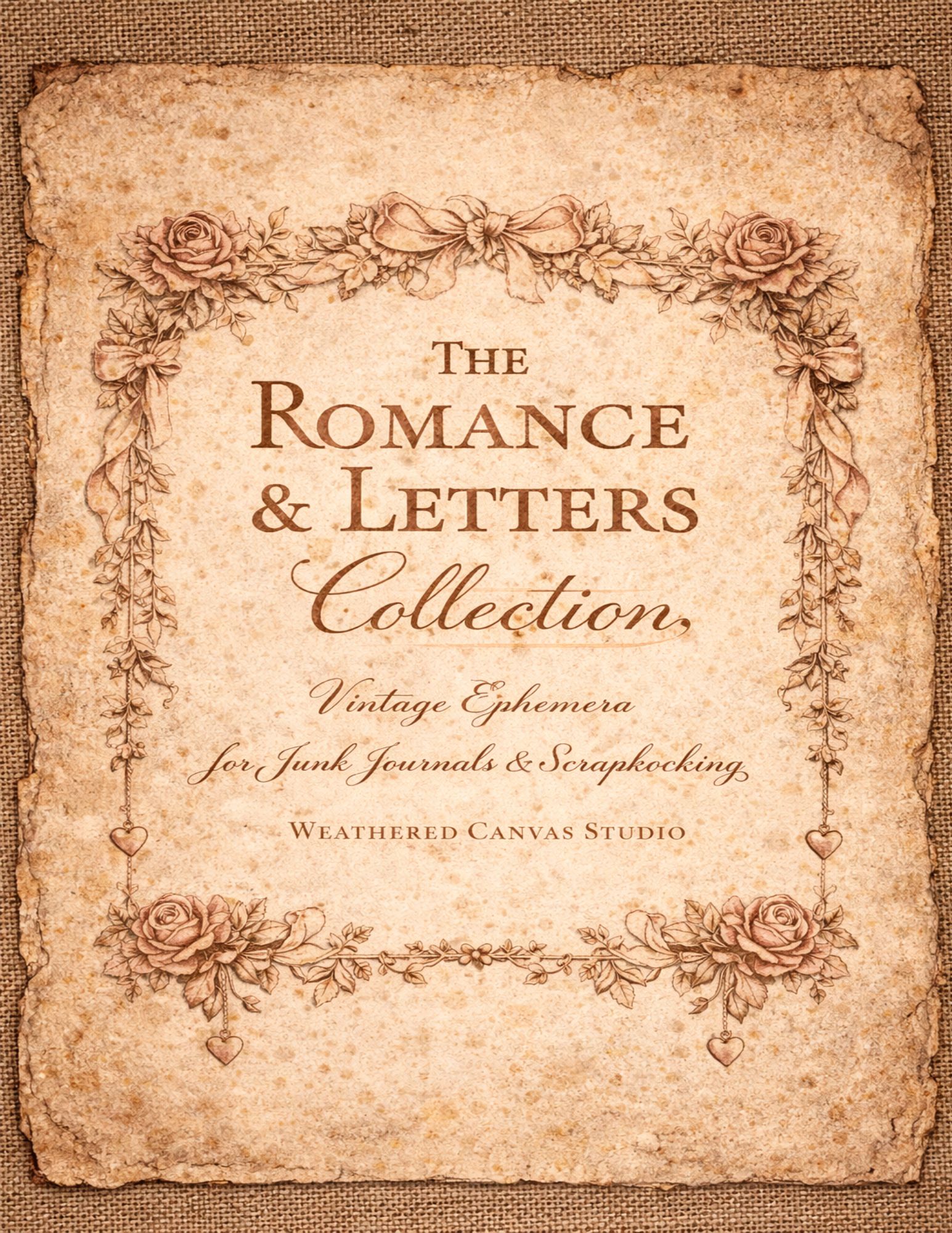 The Romance & Letters Collection — Vintage Correspondence Ephemera Printables
