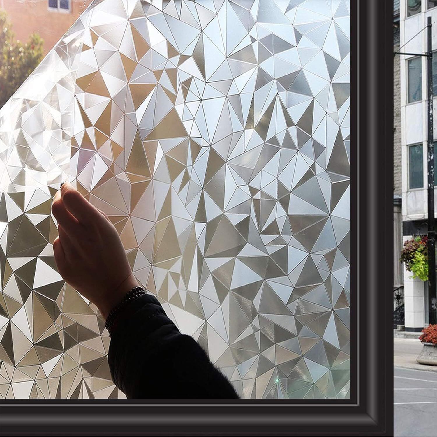 3D Geometric Privacy Window Film