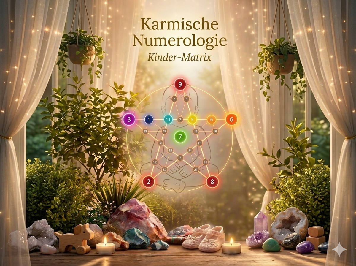 Karmische Numerologie Kinder-Matrix