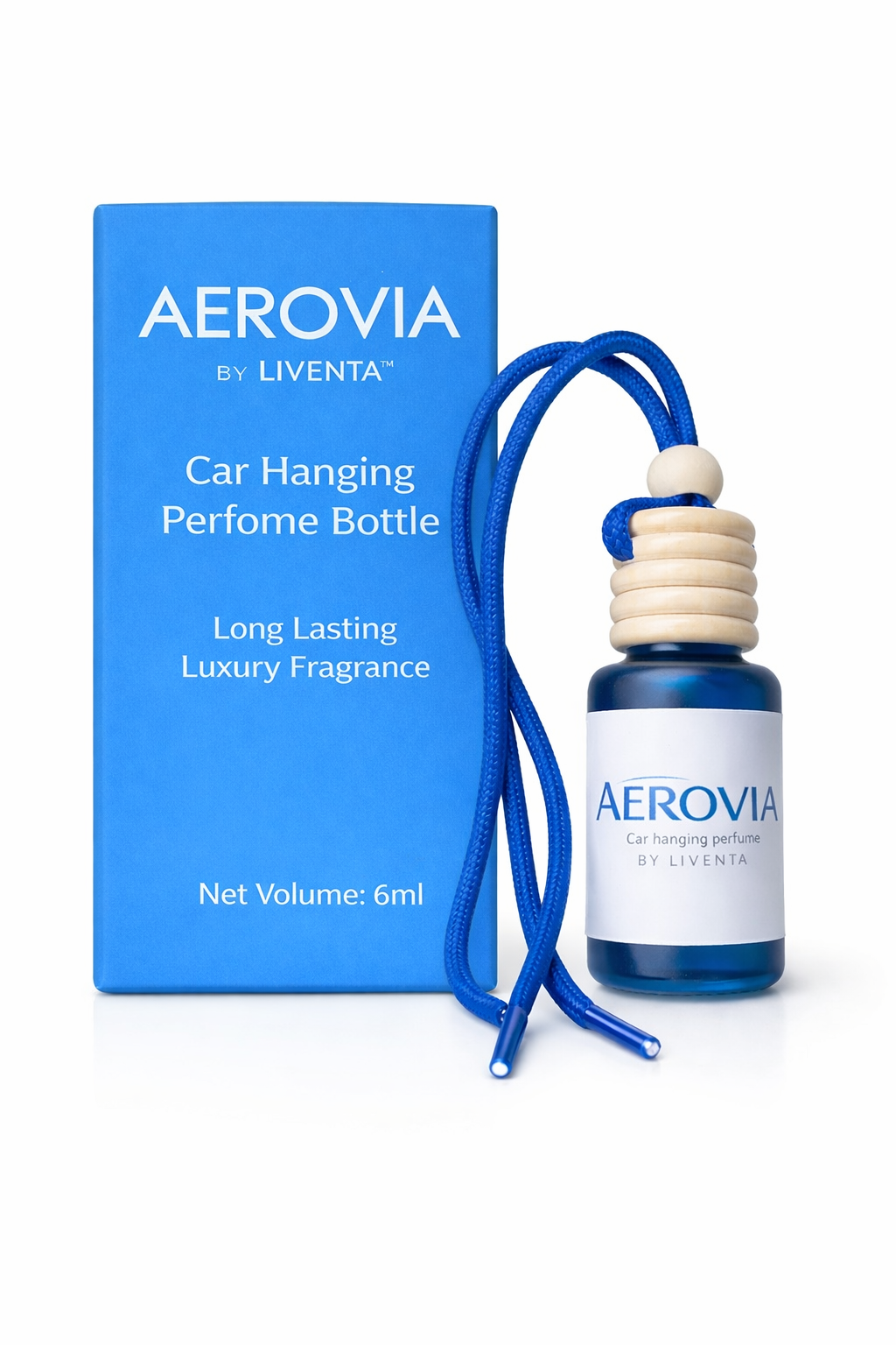 Aerovia Car Hanging Perfume Bottle Duo Edition