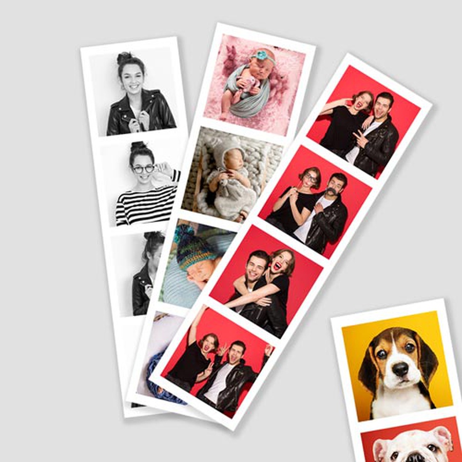 Photo Strips Photo Quality - Pack of 9