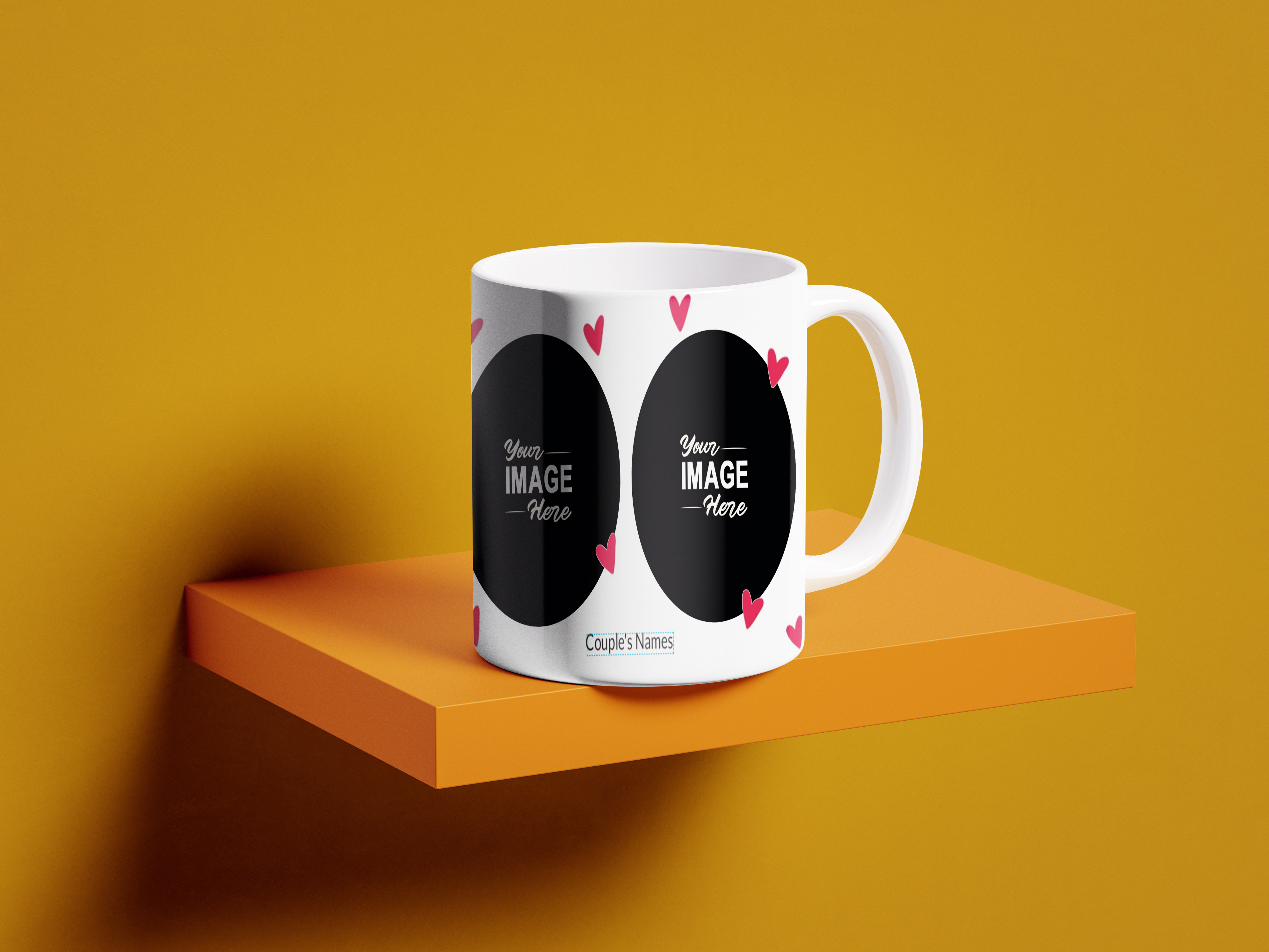 Love & Coffee Printed Mug