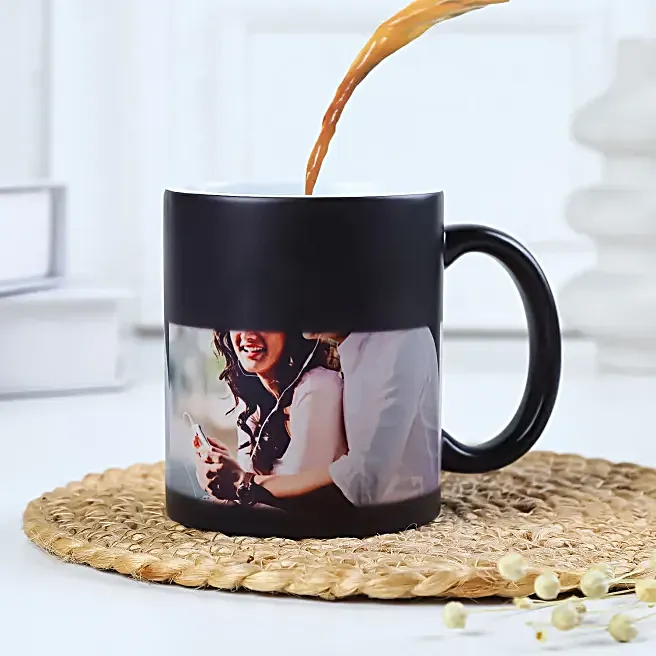 Personalised Photo printed Magic Mug