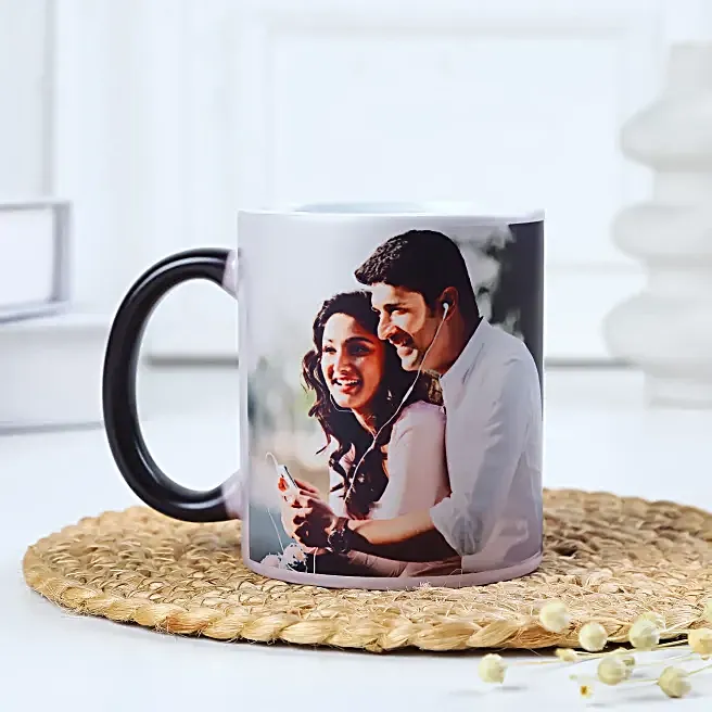 Personalised Photo printed Magic Mug