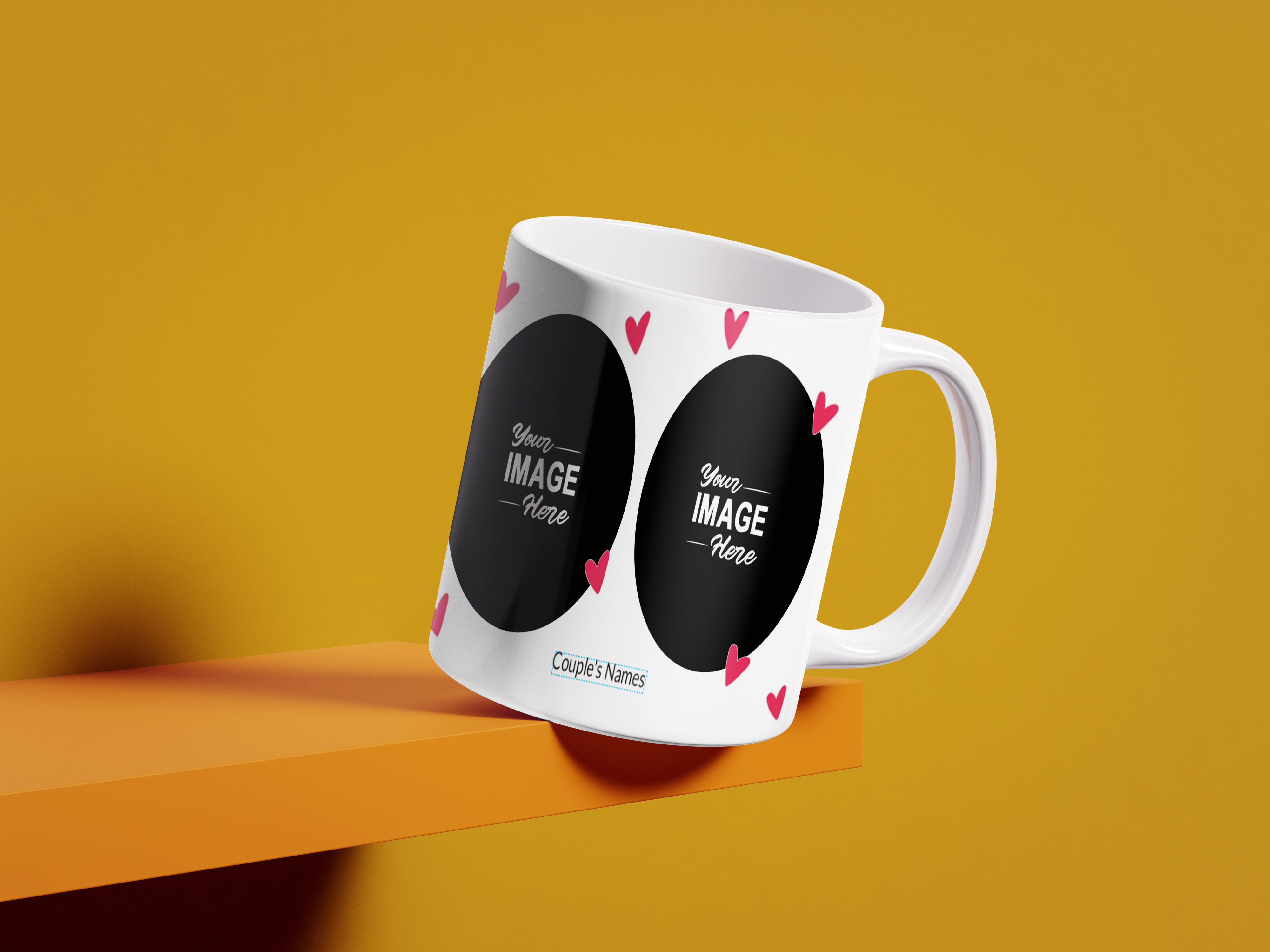 Love & Coffee Printed Mug