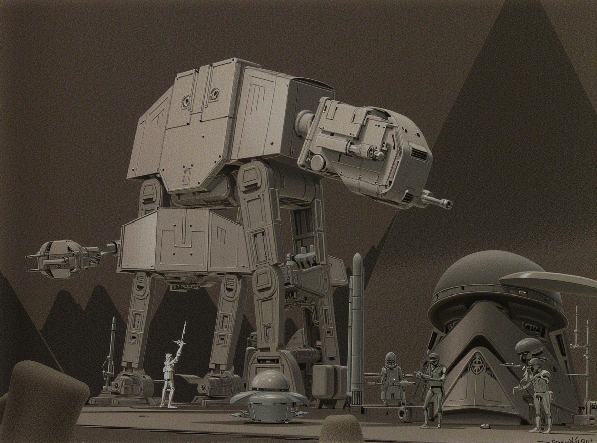 Digital Sci-Fi Print