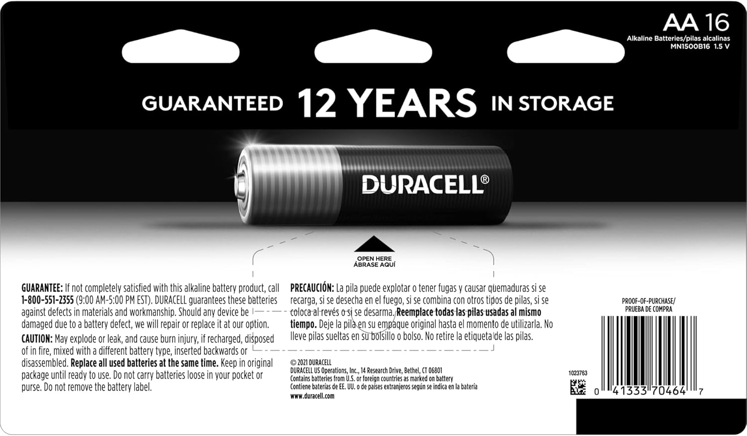 Duracell Coppertop AA Batteries with Power Boost Ingredients