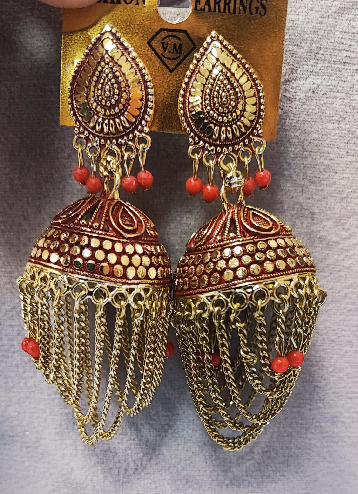 Traditional Jhumka Earrings