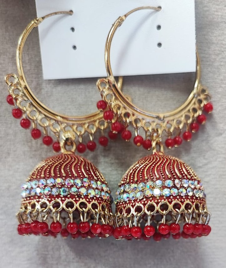 Bali Jhumka Earrings