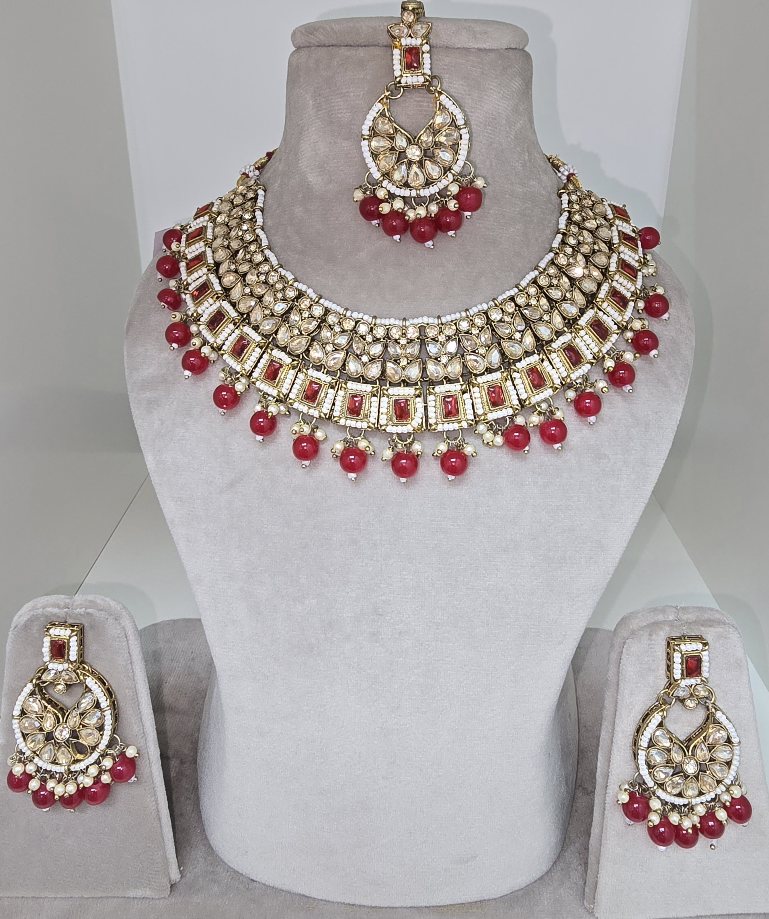 Bridal Kundan Necklace Set