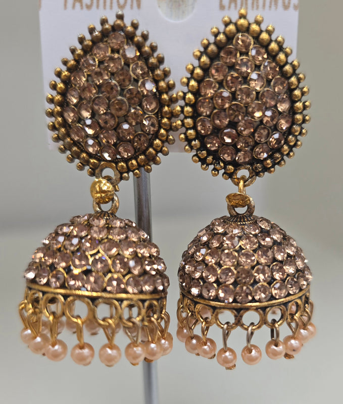 Embellished Jhumki Earrings