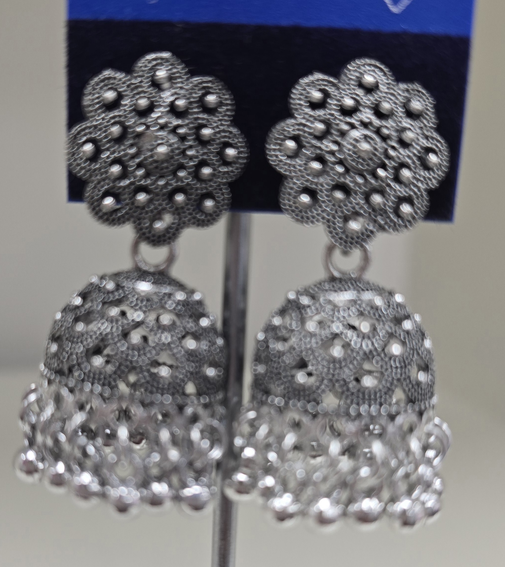 Oxidised Jhumki Earrings in 5 styles