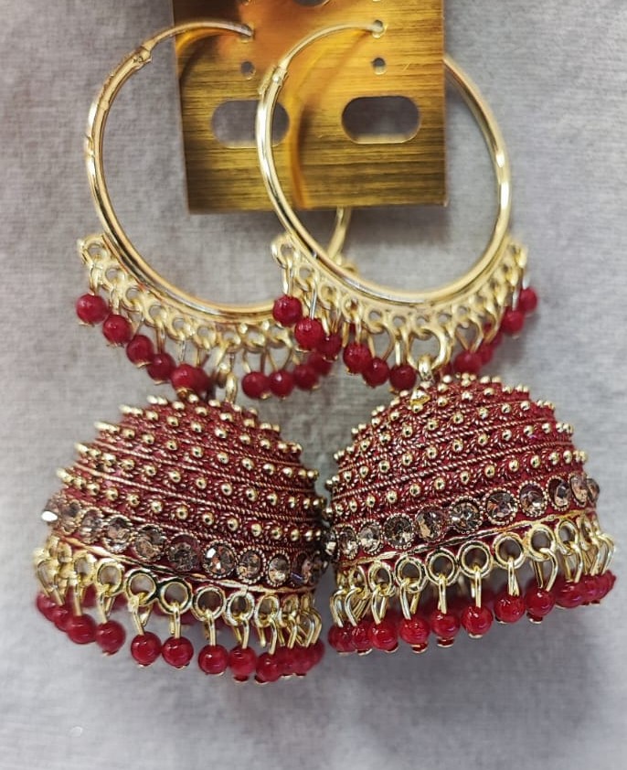 Bali Jhumka Earrings