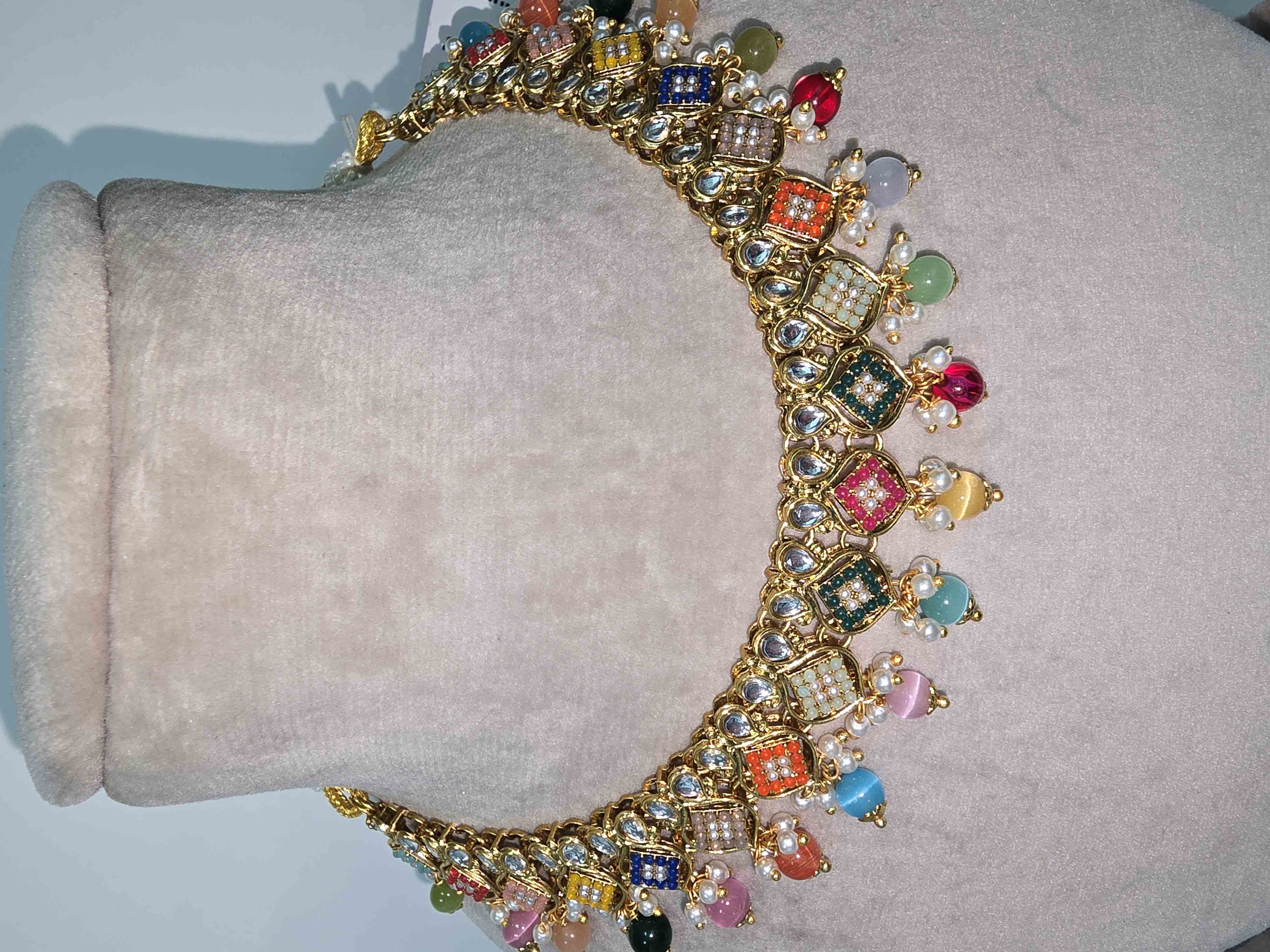 Traditional Multicolour Jewellery Set