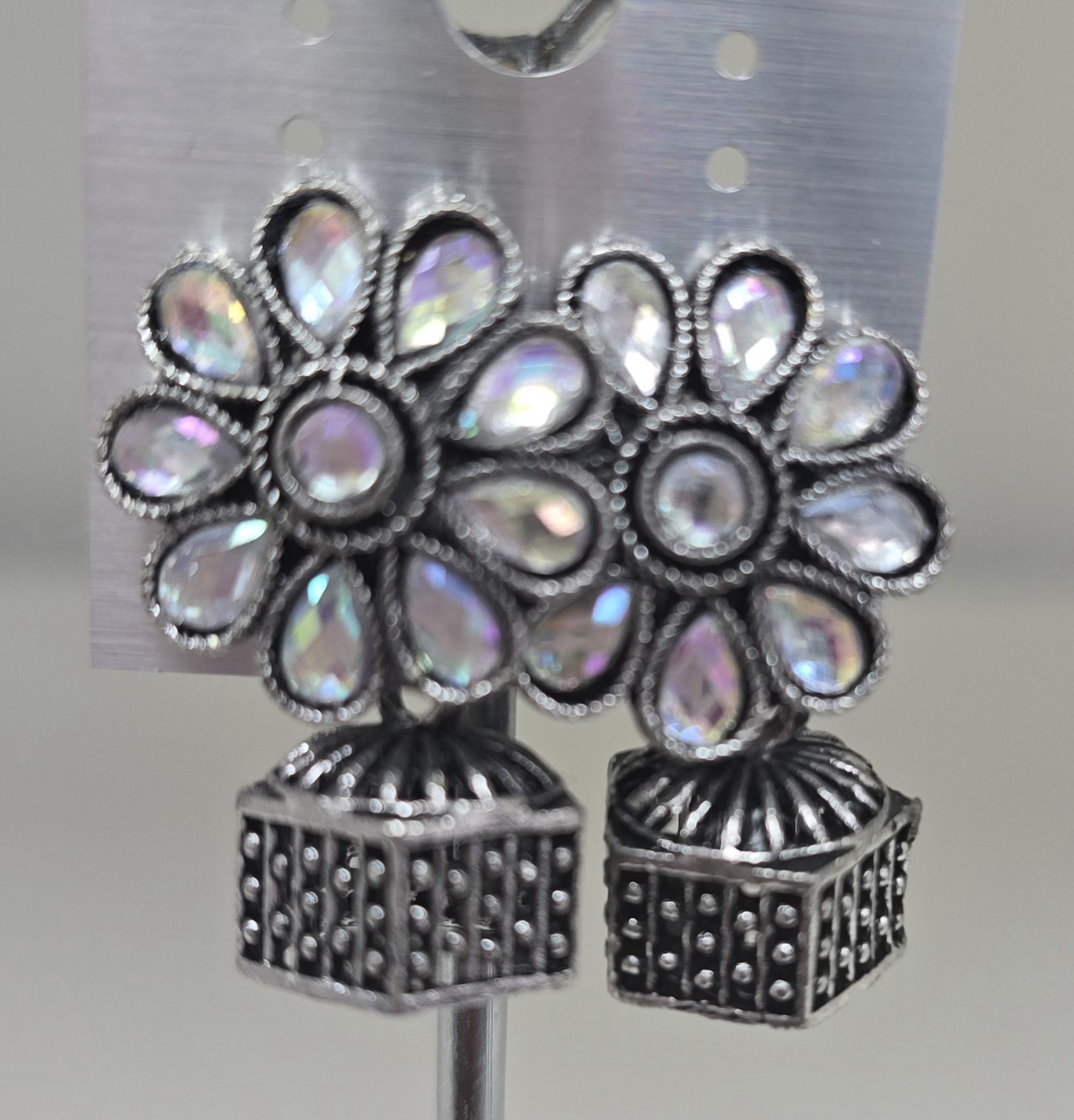 Oxidised Jhumki Earrings in 5 styles