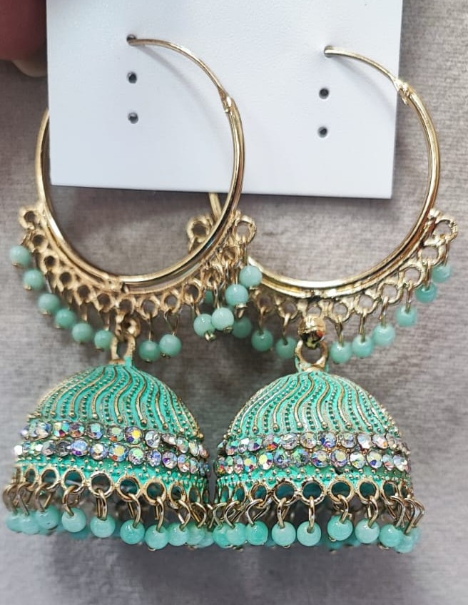 Bali Jhumka Earrings