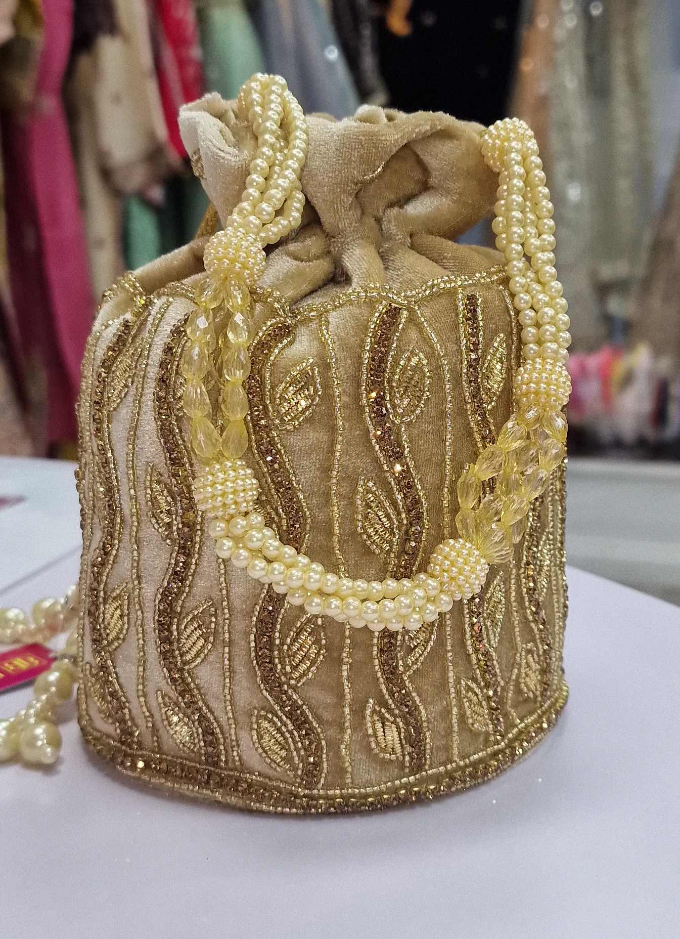 Embroidered Potli Bag