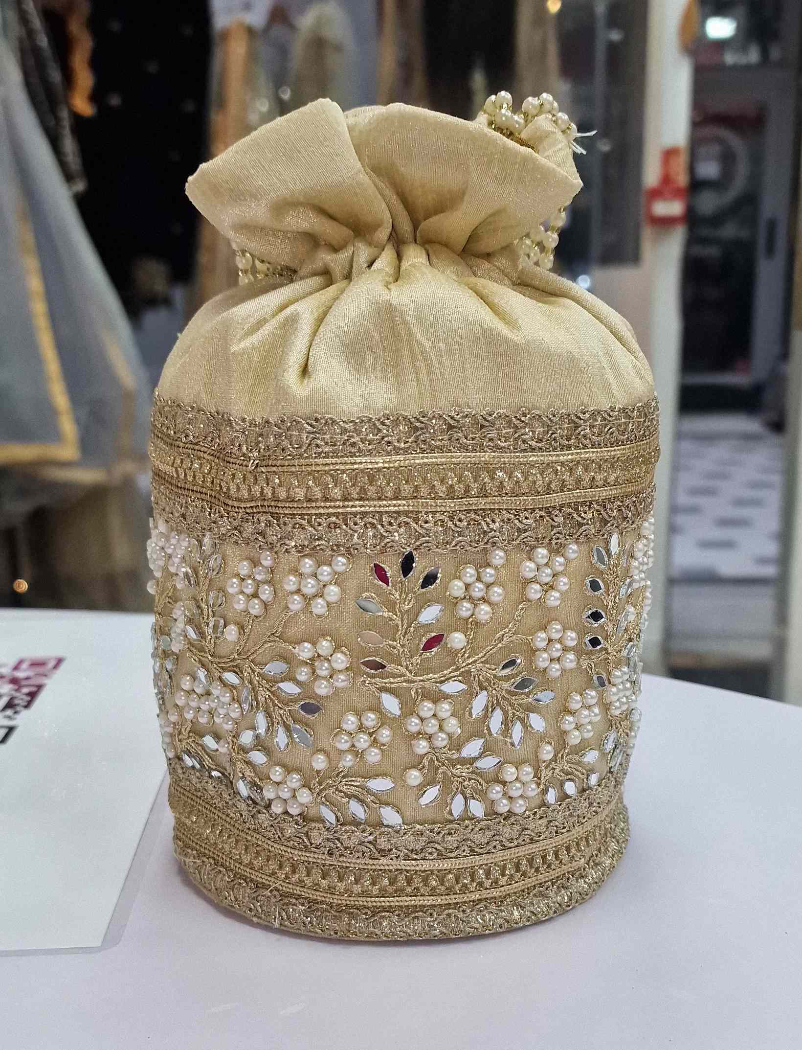 Embroidered Potli Bag