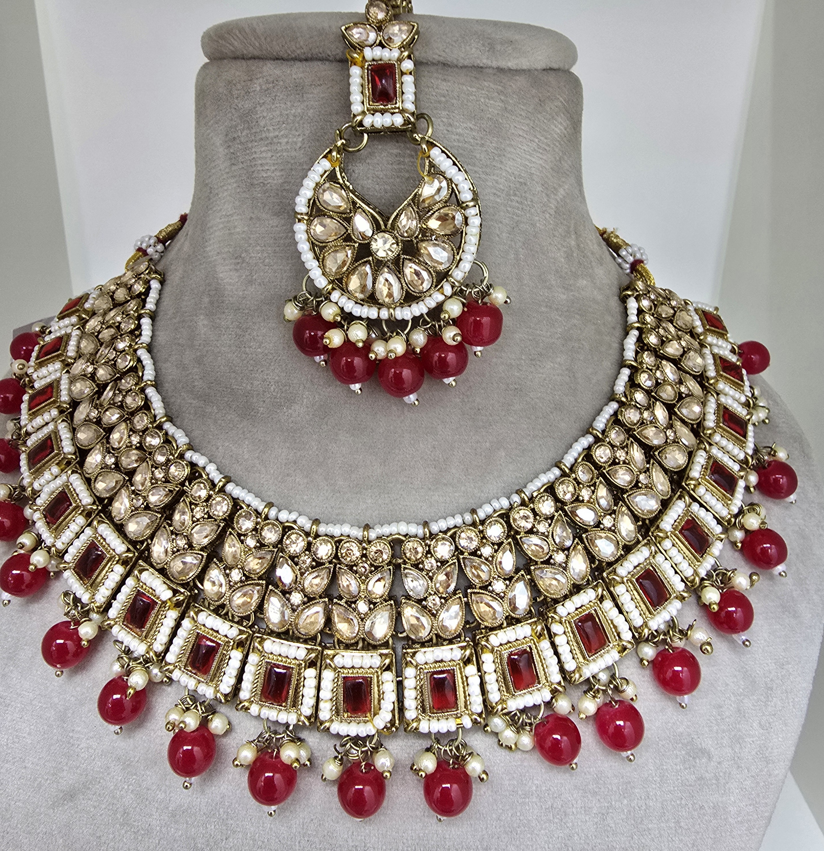 Bridal Kundan Necklace Set
