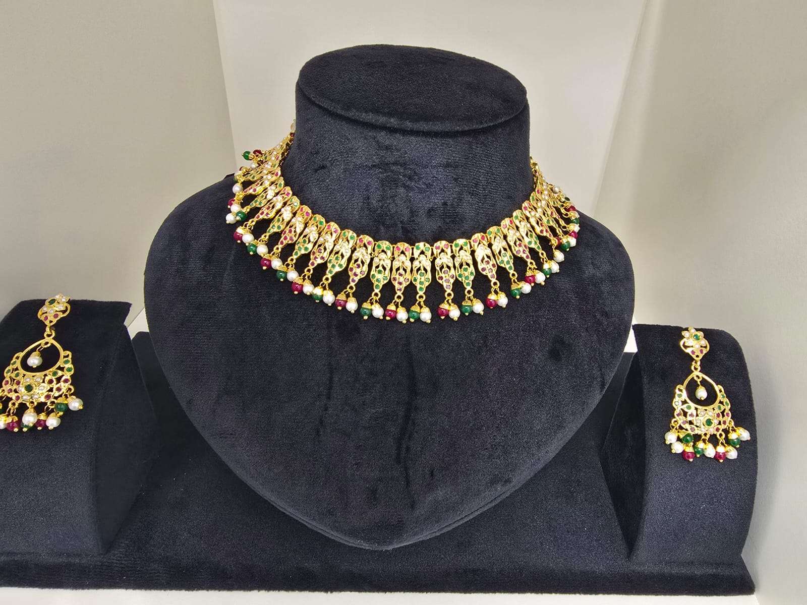 Traditional Gold Plated Kundan Set