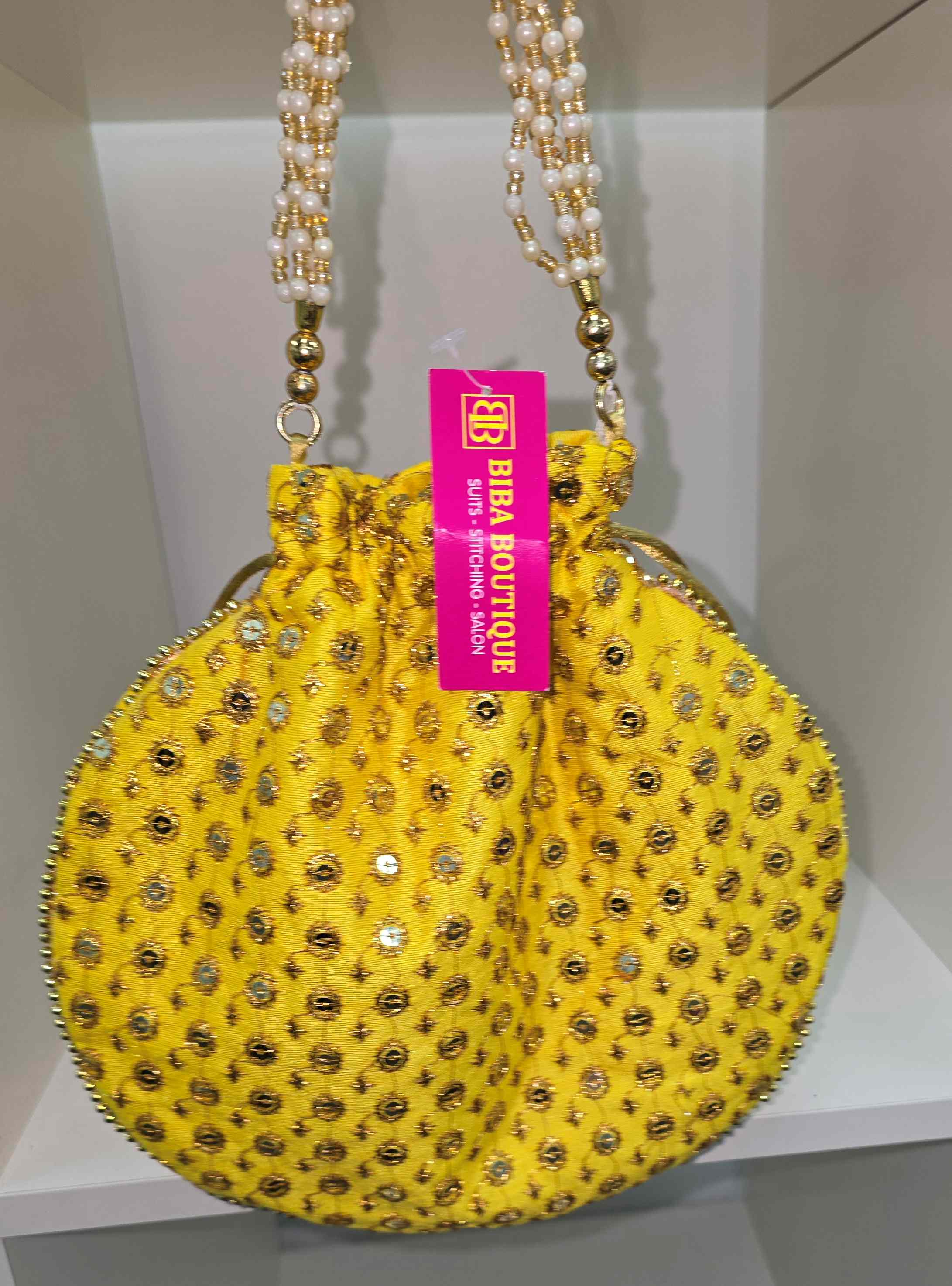  Embroidered Potli Bag in 4 colours