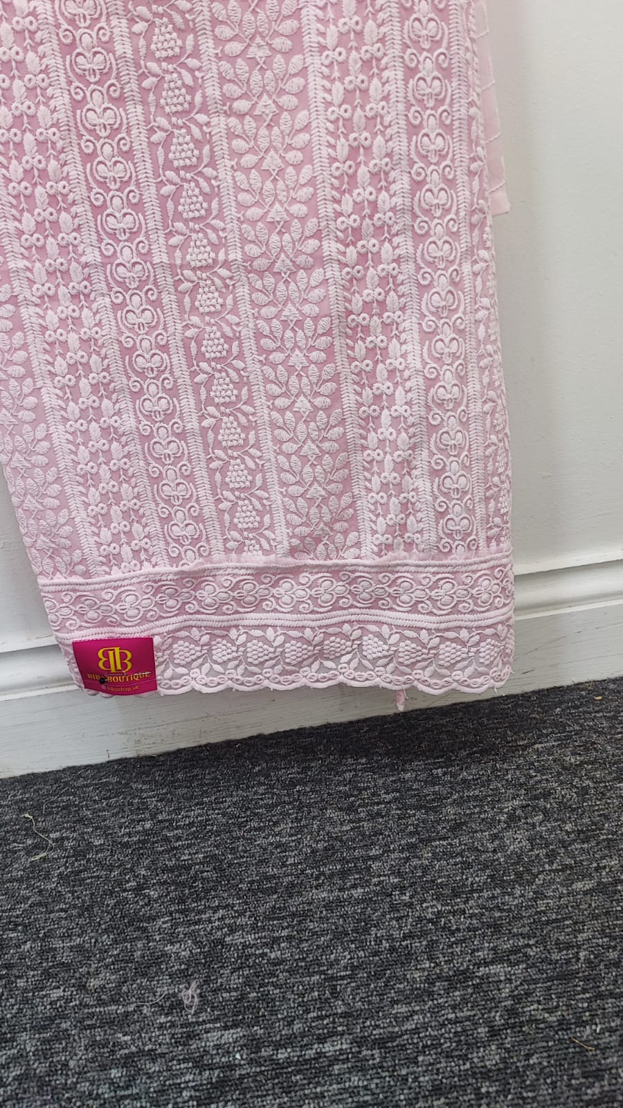 Chickenkari 3 piece dress material in 3 colours