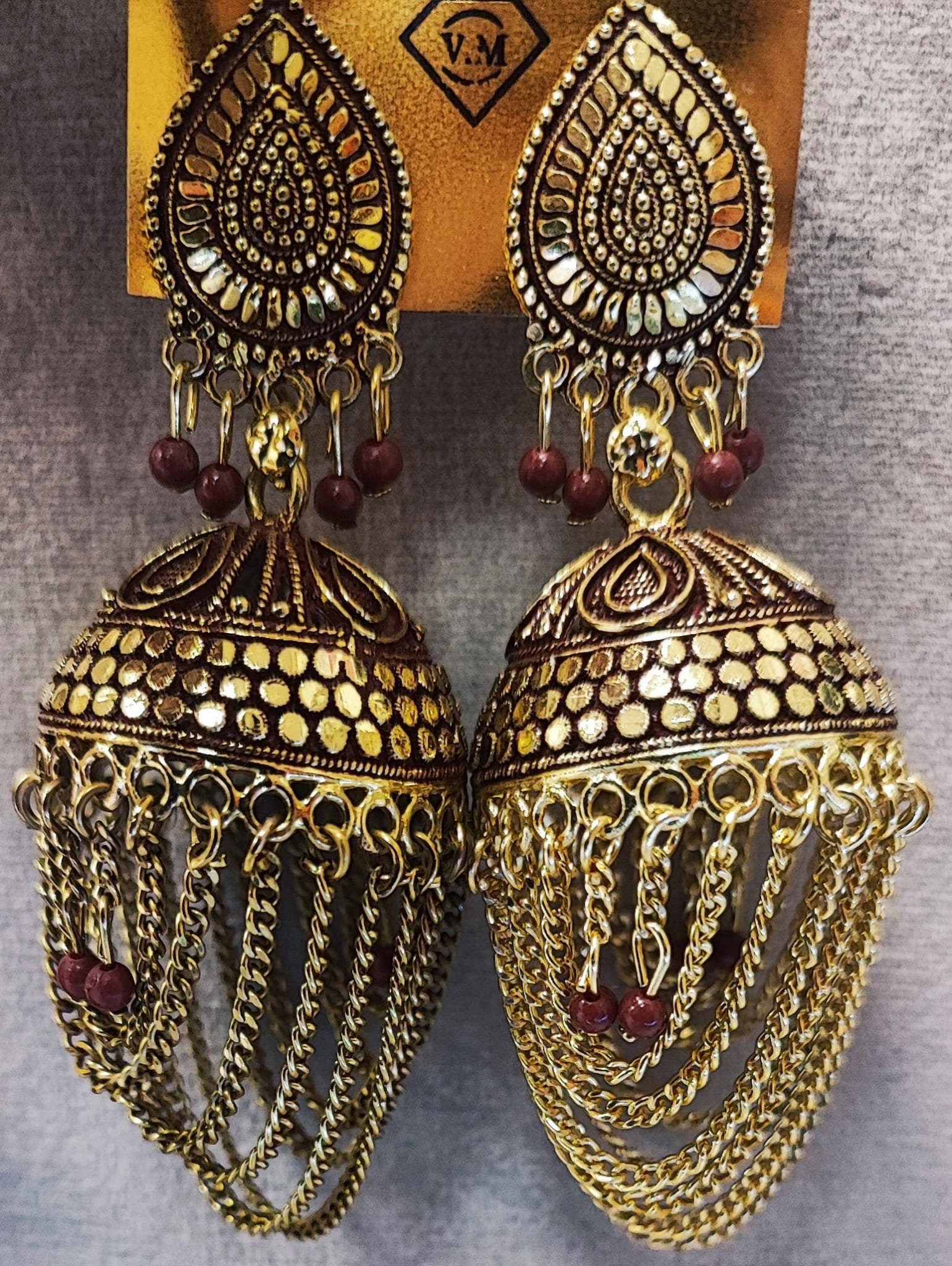 Traditional Jhumka Earrings