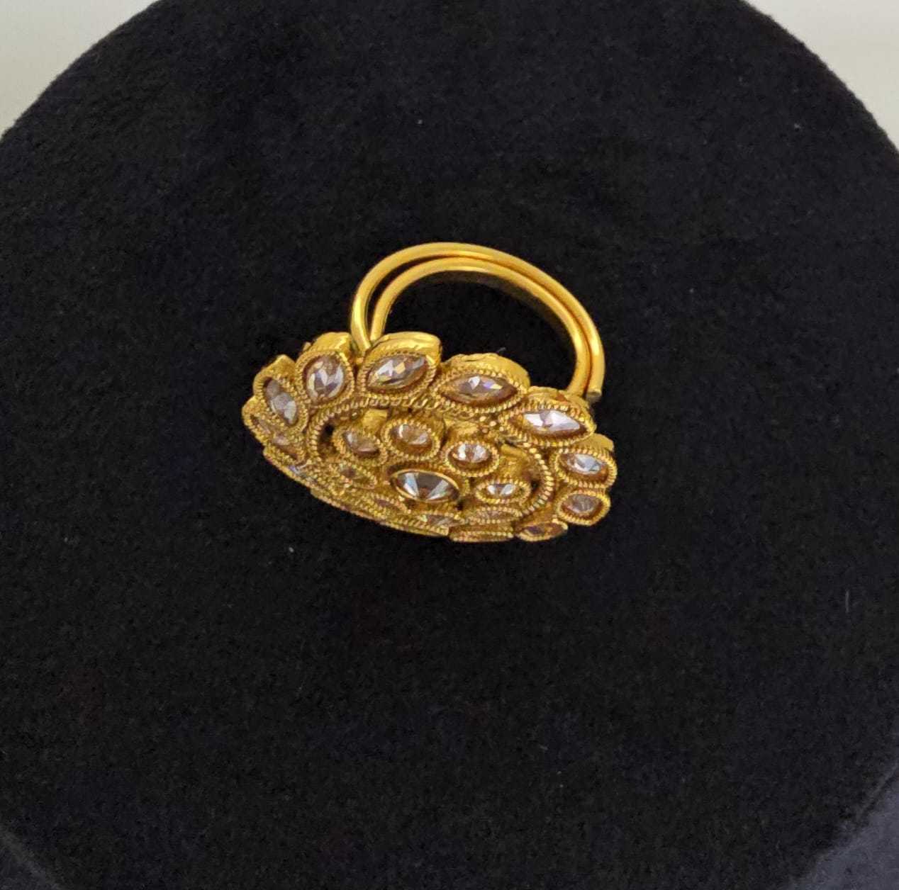 Golden Statement Ring