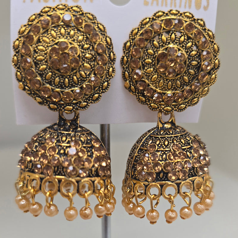 Embellished Jhumki Earrings