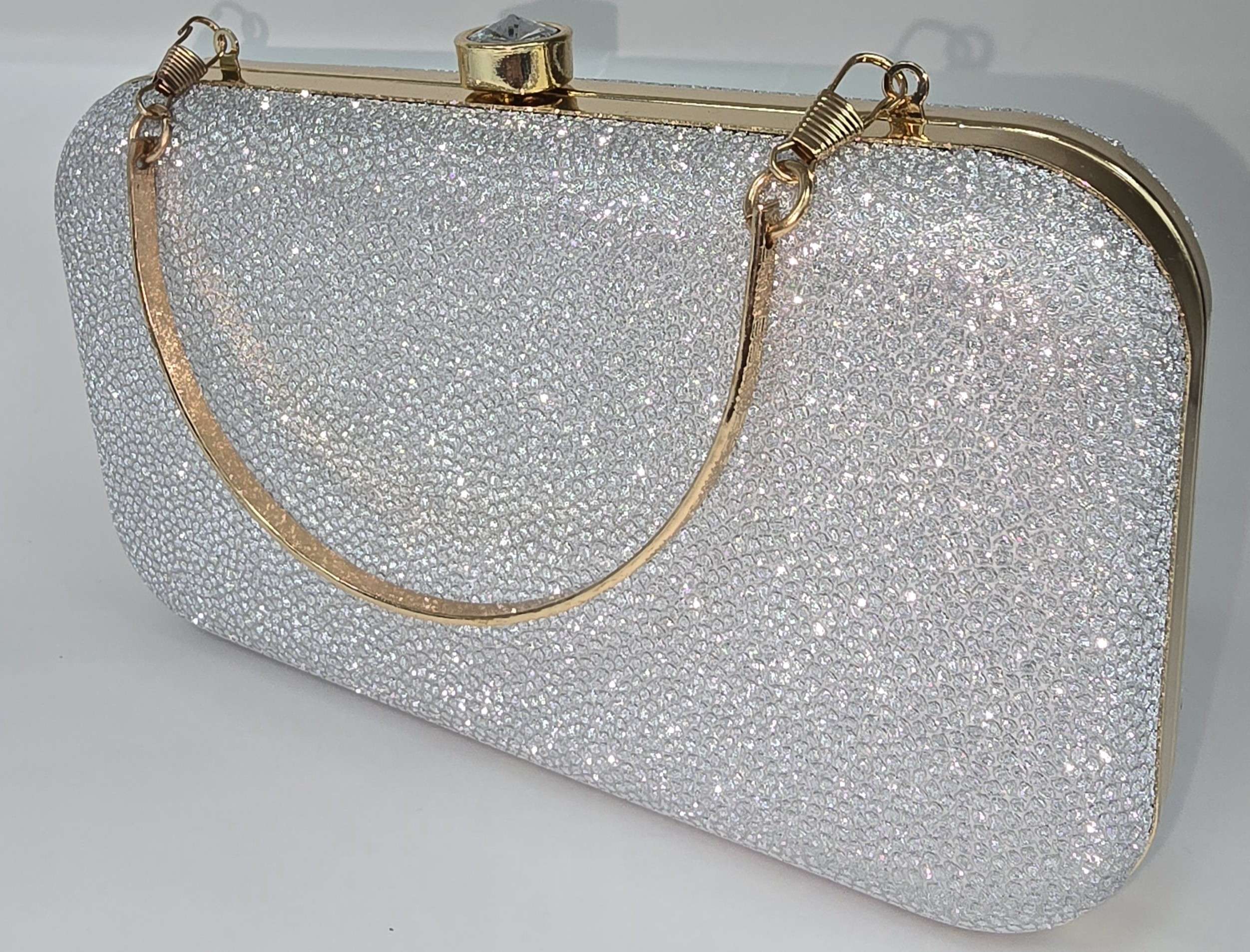 Crystal Evening Clutch Bags in 3 different shades