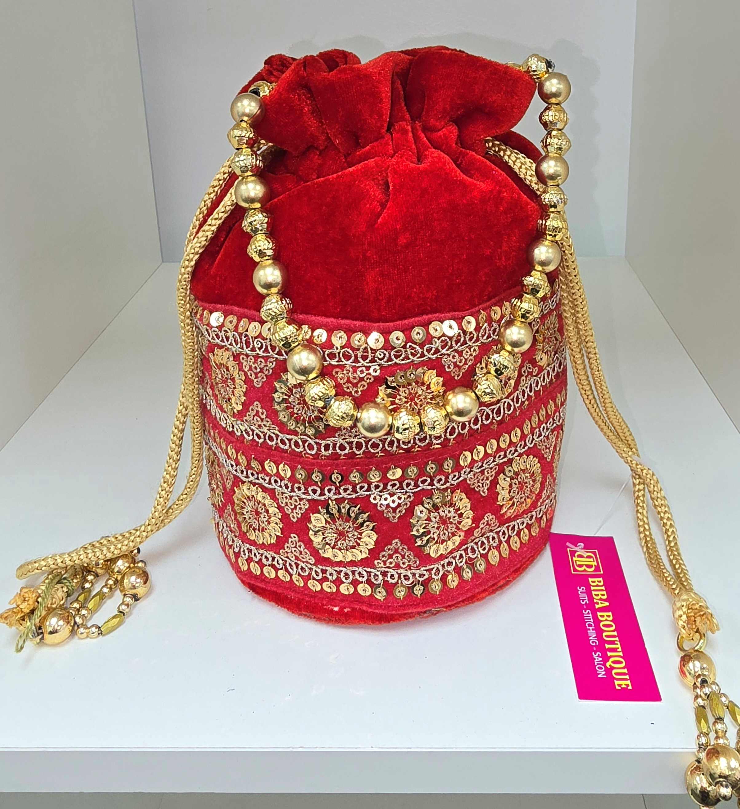 Velvet Potli Bags