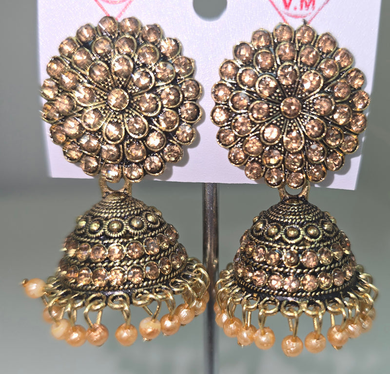 Embellished Jhumki Earrings