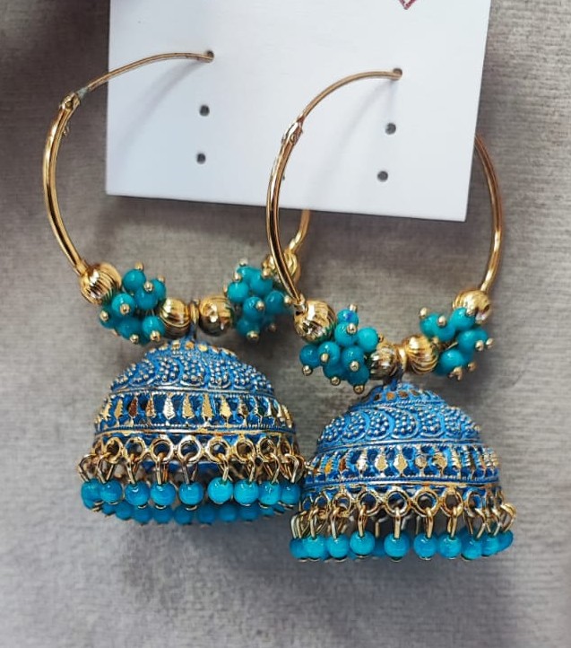 Bali Jhumka Earrings