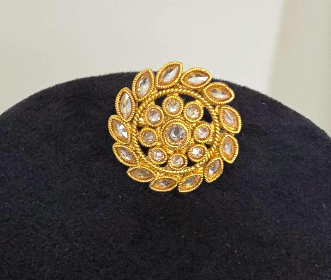 Golden Statement Ring