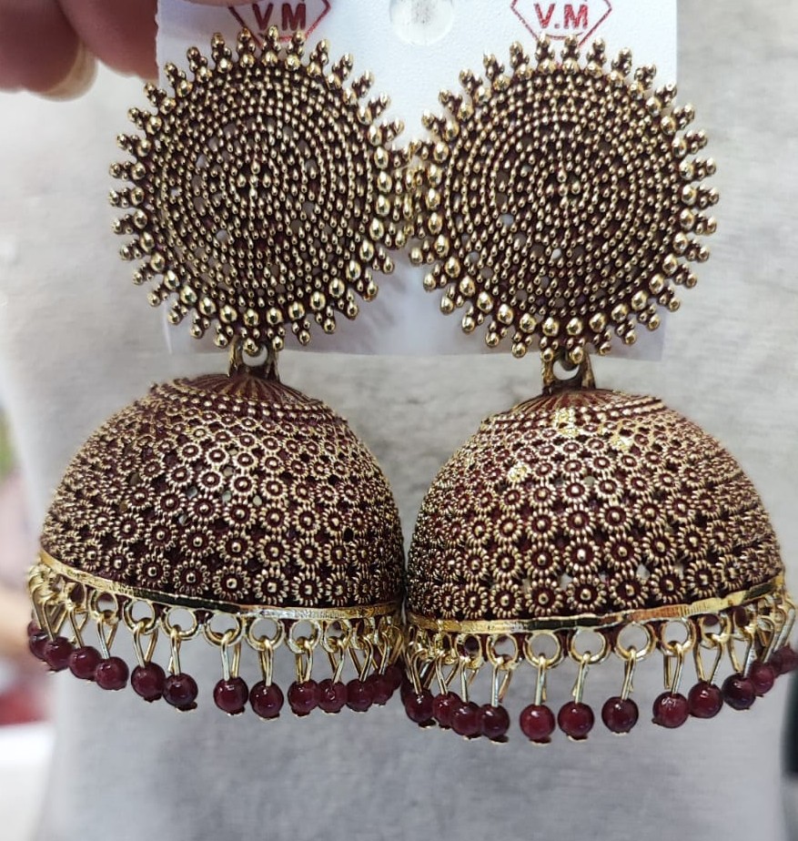 Antique Jhumka Earrings