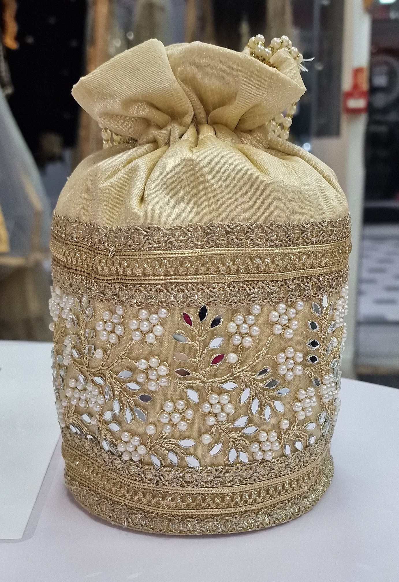 Embroidered Potli Bag