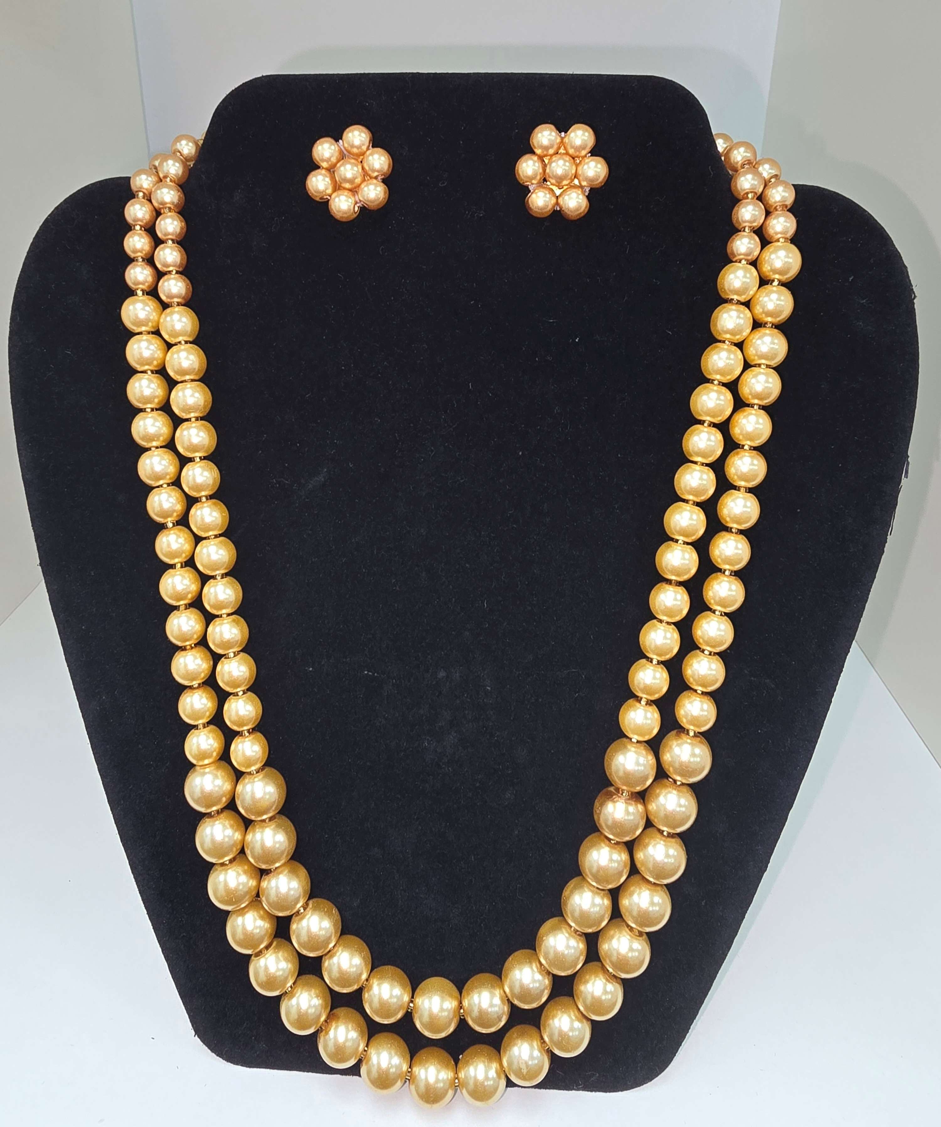 Elegant Beaded Jewellery Set in 4 colours