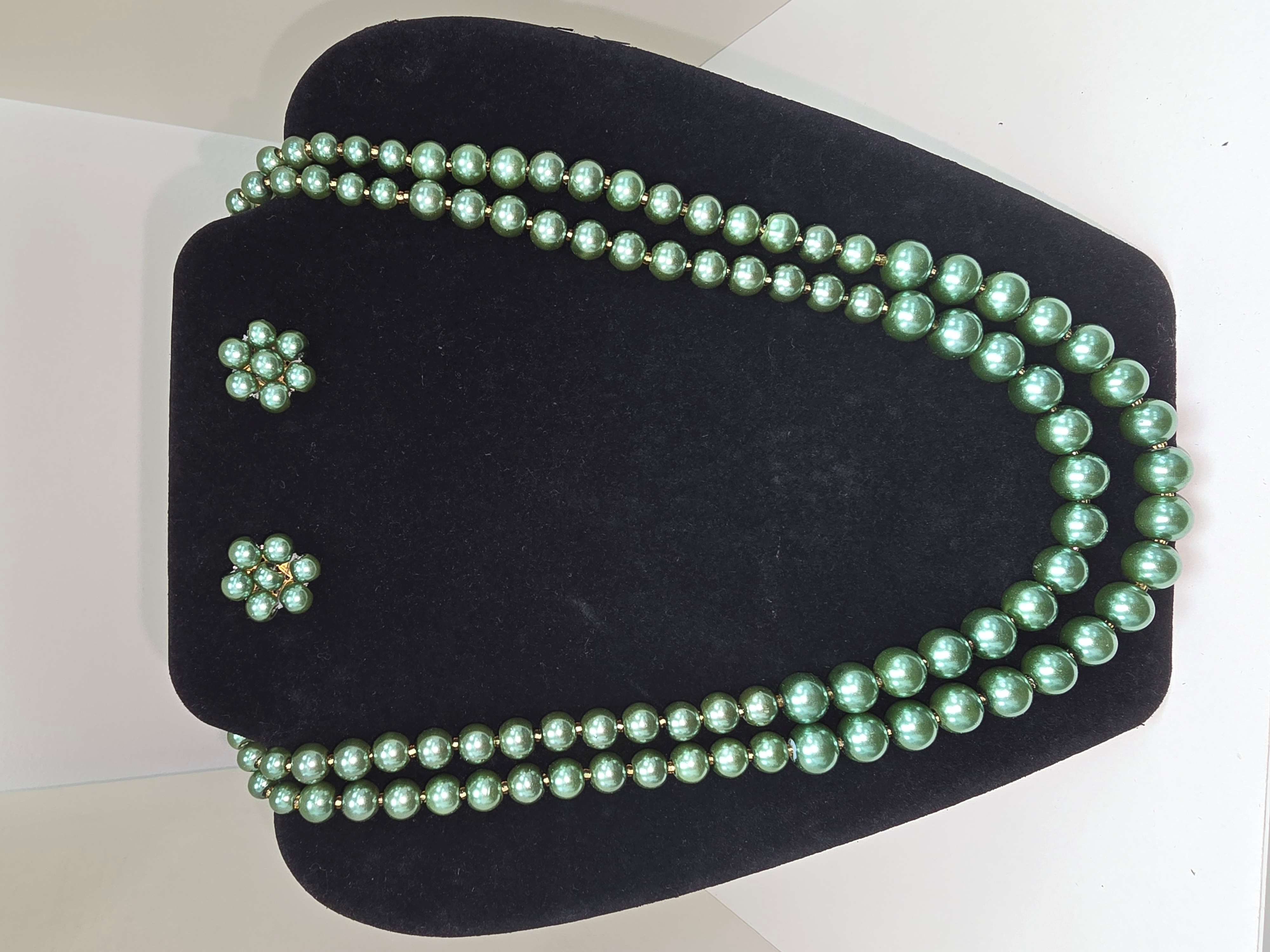 Elegant Beaded Jewellery Set in 4 colours