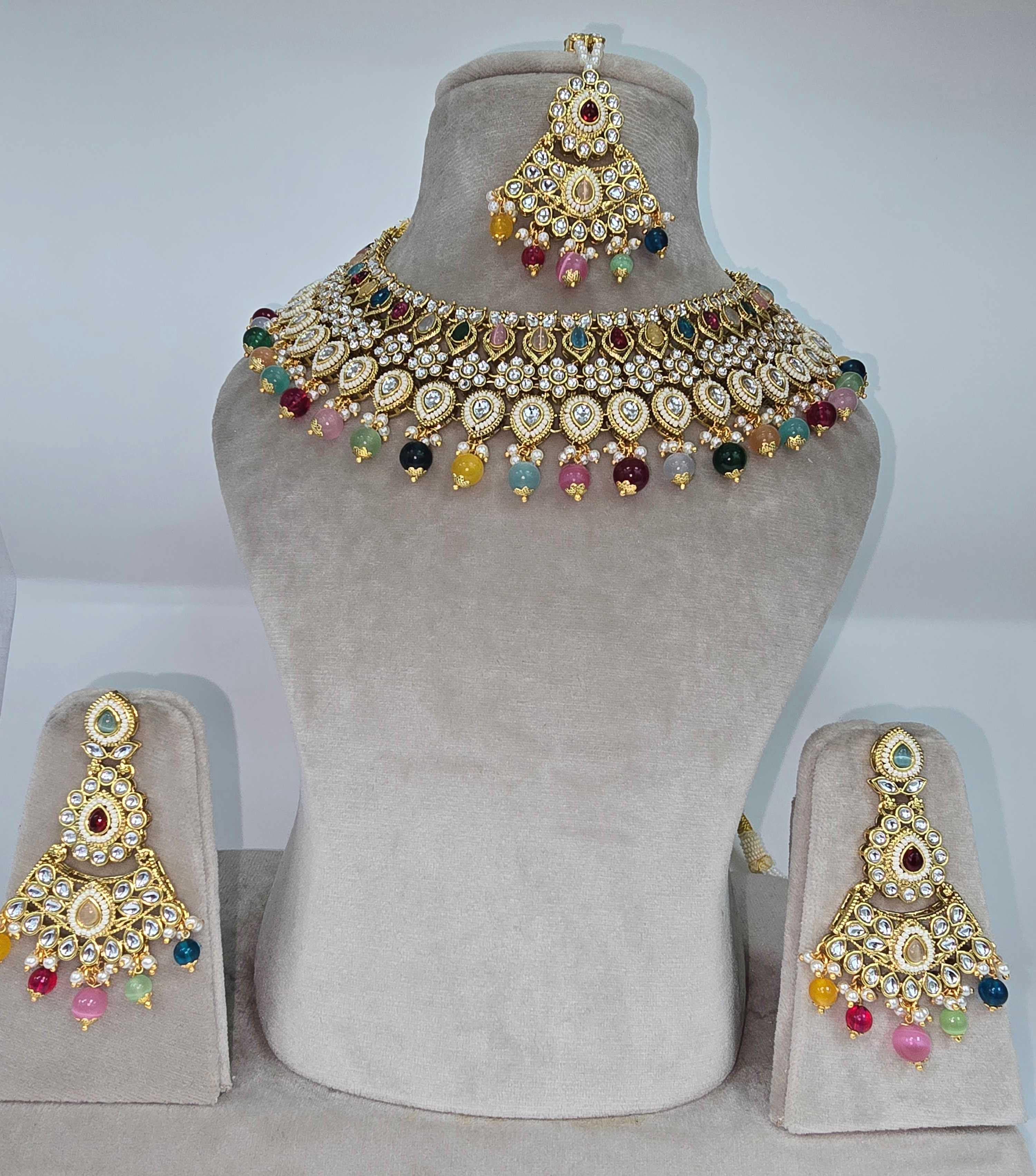 Traditional Kundan Necklace Set