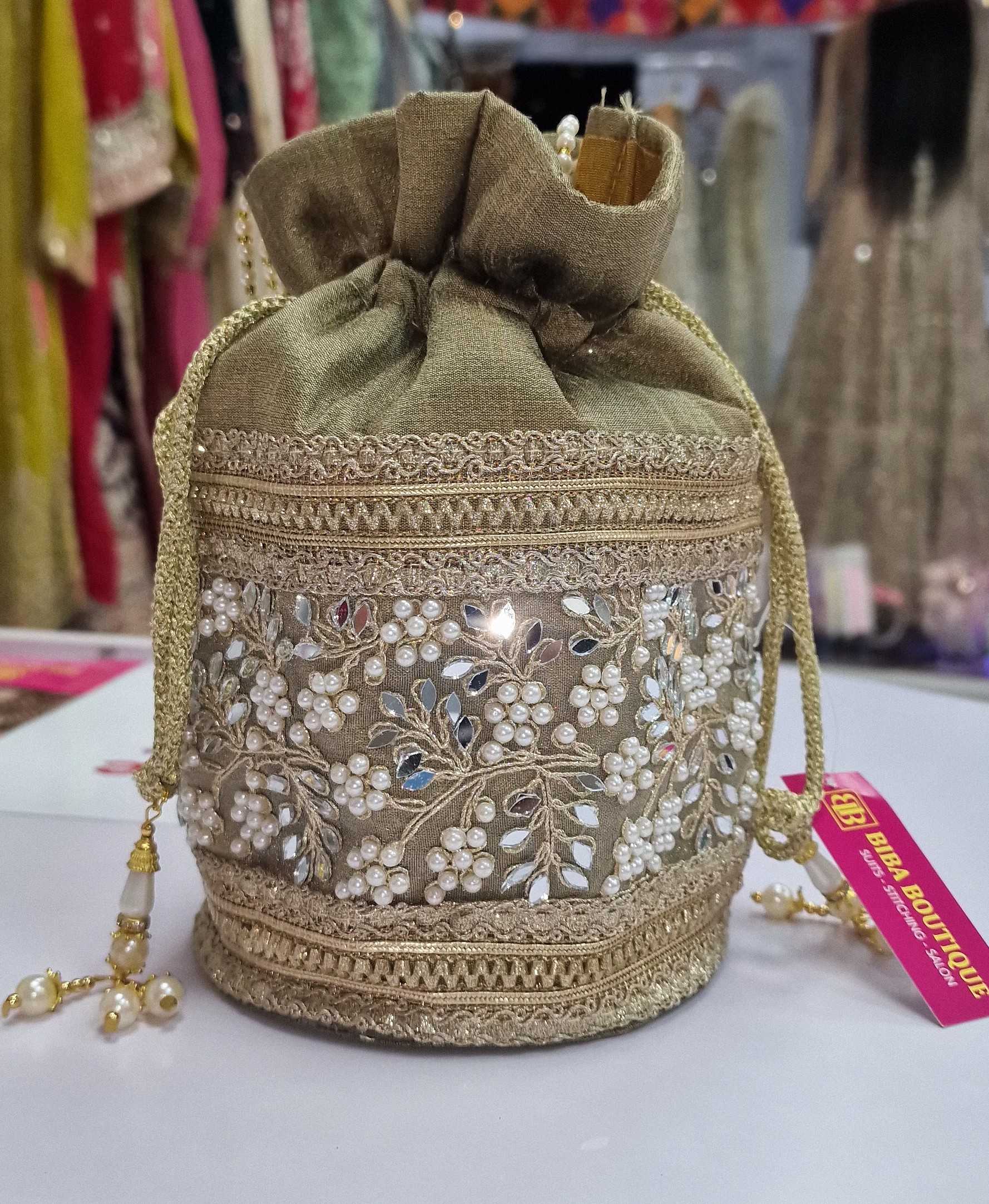 Embroidered Potli Bag