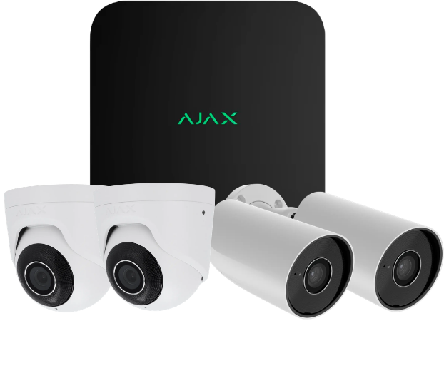 Kit Total (Alarme + Video Porteiro + Videovigilância)