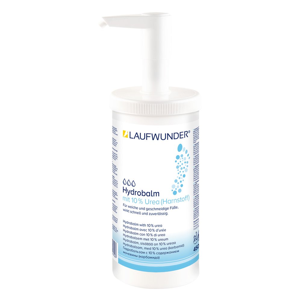 Laufwunder ”HYDROBALM”, pėdų balzamas su šlapalu, 450 ml