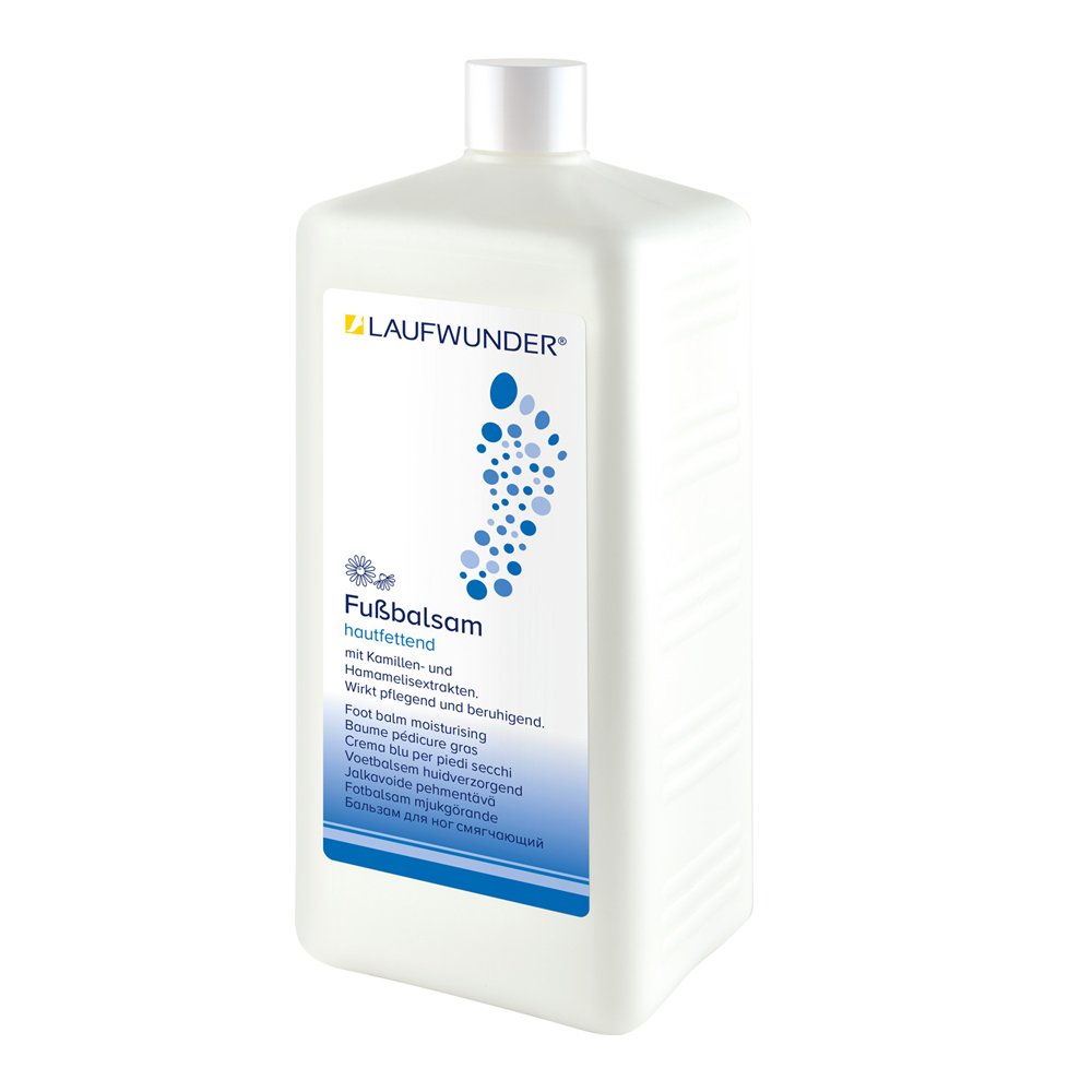 Laufwunder Foot balm hautfettend, balzamas sausai pėdų odai, 500 ml (be dozatoriaus)