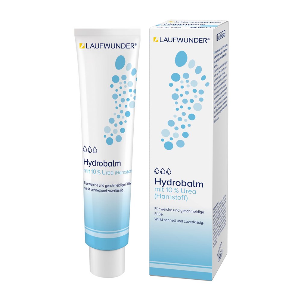 Laufwunder ”HYDROBALM”, pėdų balzamas su šlapalu, 75 ml